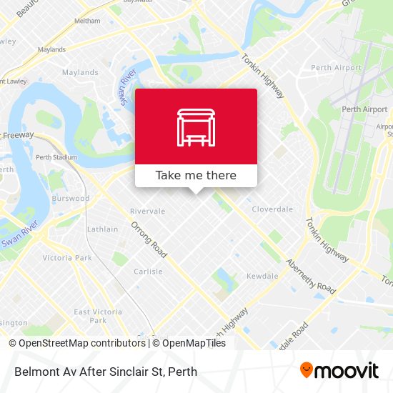 Belmont Av After Sinclair St map