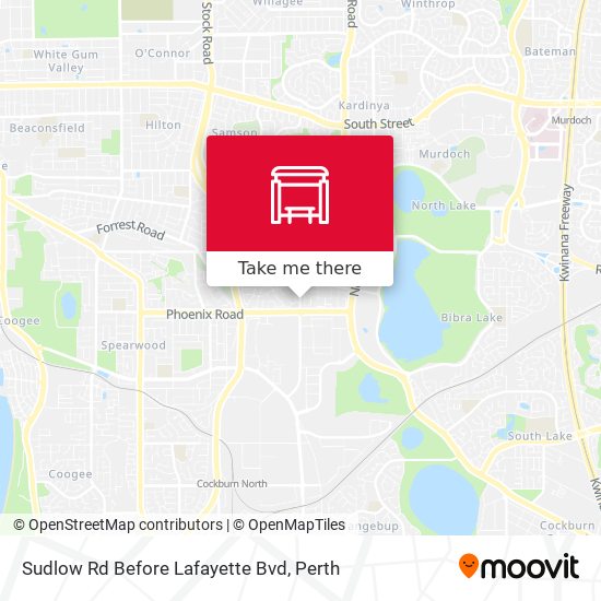 Sudlow Rd Before Lafayette Bvd map