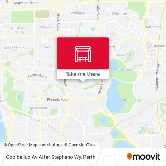 Coolbellup Av After Stephano Wy map