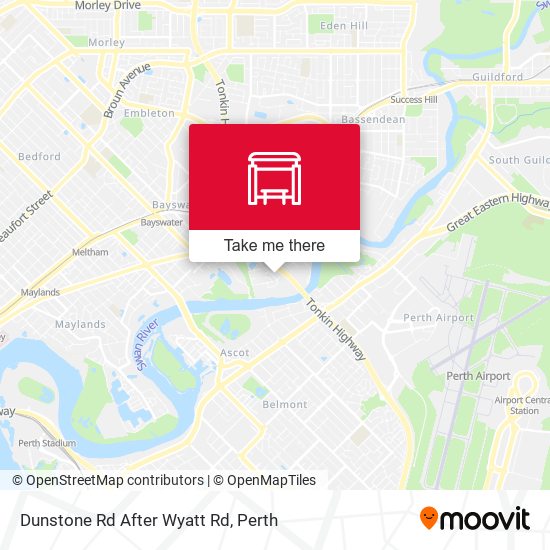Dunstone Rd After Wyatt Rd map