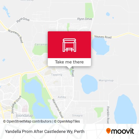 Yandella Prom After Castledene Wy map