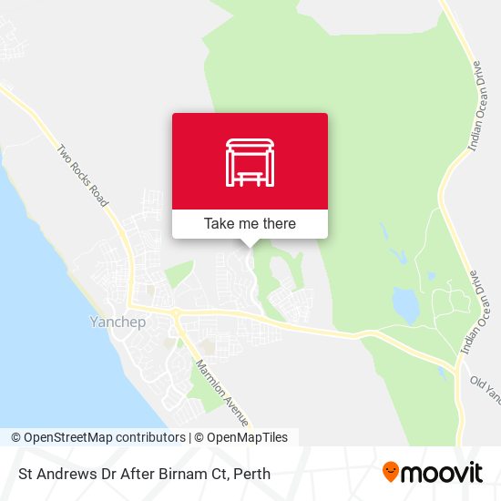 St Andrews Dr After Birnam Ct map