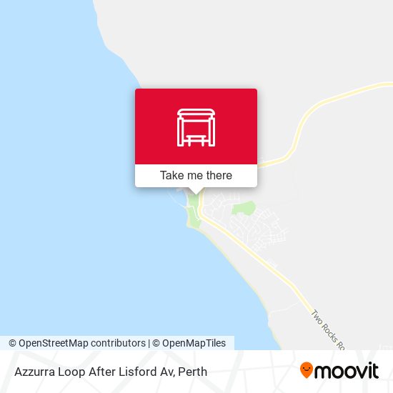 Azzurra Loop After Lisford Av map