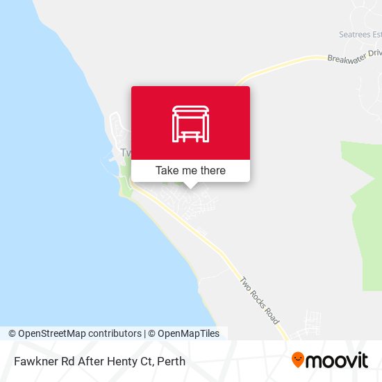 Fawkner Rd After Henty Ct map