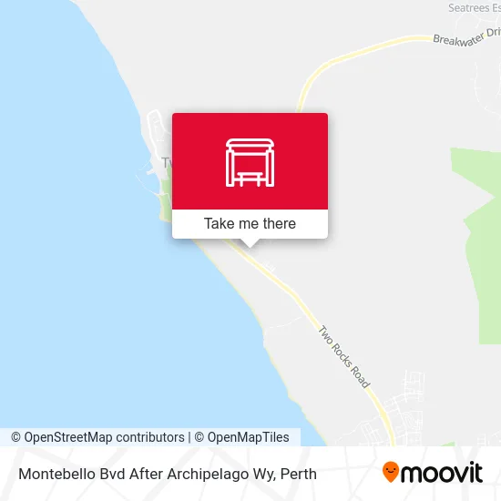 Mapa Montebello Bvd After Archipelago Wy