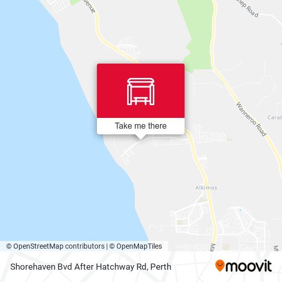 Shorehaven Bvd After Hatchway Rd map