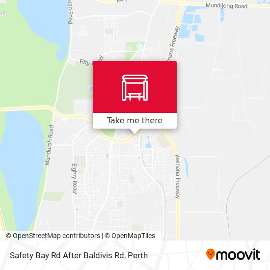 Safety Bay Rd After Baldivis Rd map