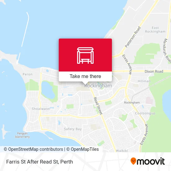 Mapa Farris St After Read St