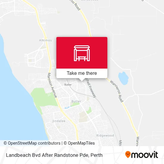 Mapa Landbeach Bvd After Randstone Pde