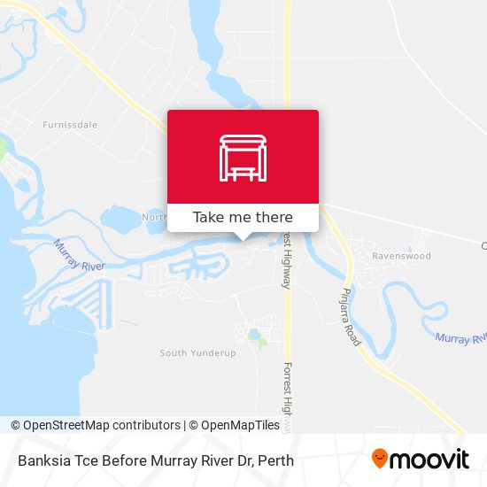 Banksia Tce Before Murray River Dr map