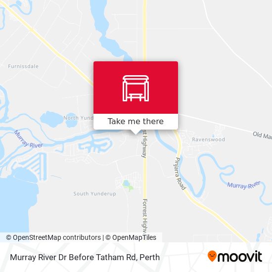 Murray River Dr Before Tatham Rd map