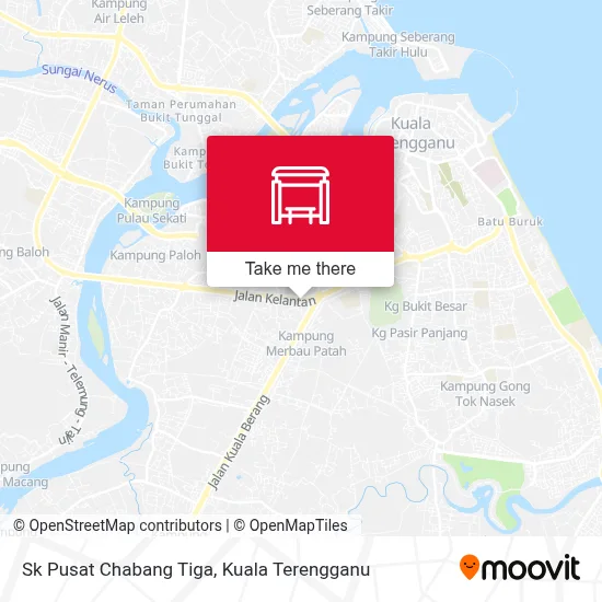 Sk Pusat Chabang Tiga map