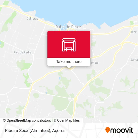 Ribeira Seca (Alminhas) map