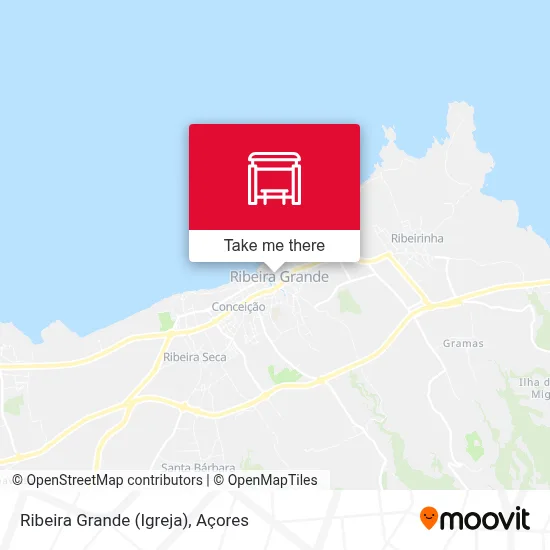 Ribeira Grande (Igreja) map