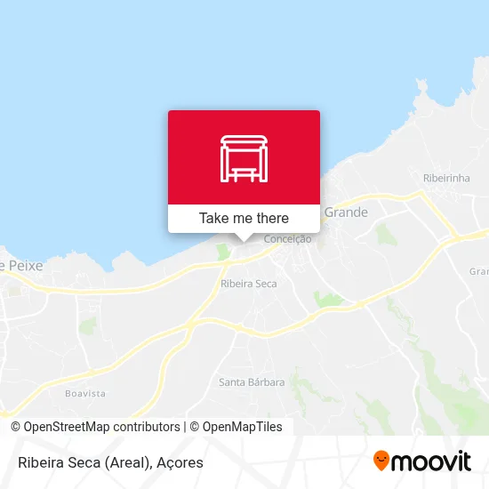 Ribeira Seca (Areal) map