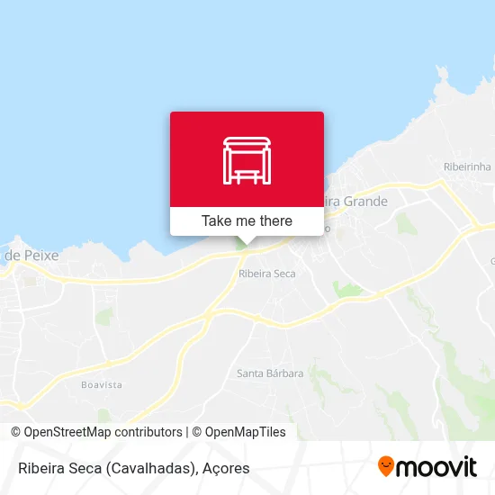 Ribeira Seca (Cavalhadas) map