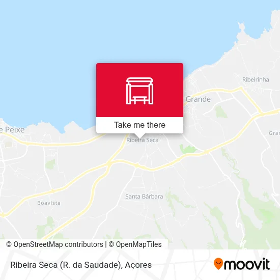 Ribeira Seca (R. da Saudade) map