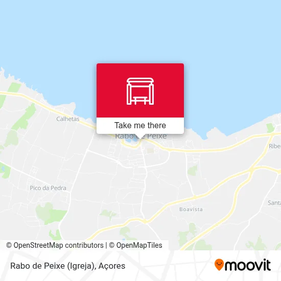 Rabo de Peixe (Igreja) map