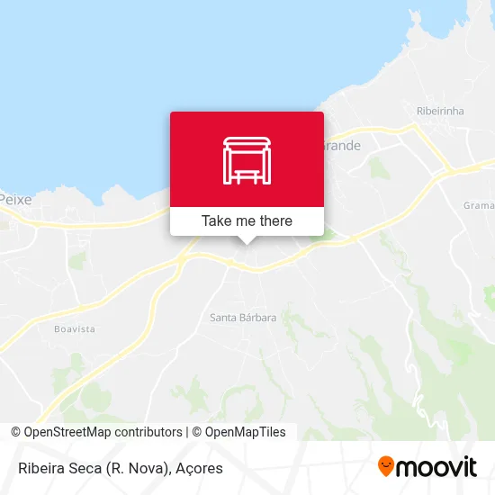 Ribeira Seca (R. Nova) map