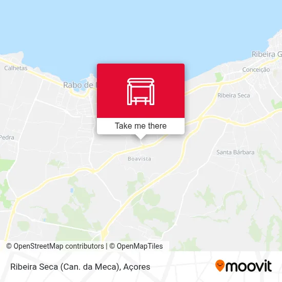 Ribeira Seca (Can. da Meca) map