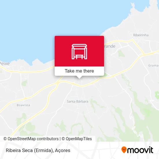 Ribeira Seca (Ermida) map