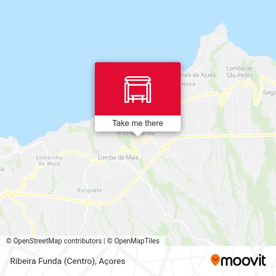 Ribeira Funda (Centro) map