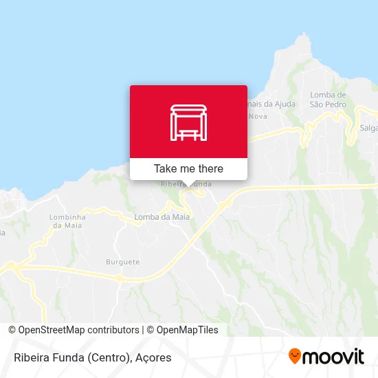 Ribeira Funda (Centro) map