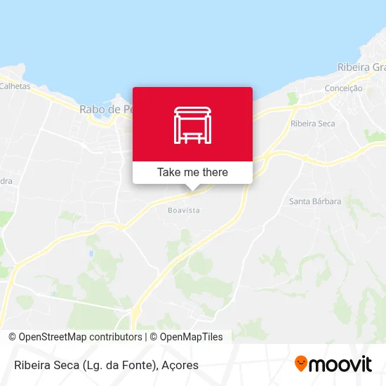 Ribeira Seca (Lg. da Fonte) map