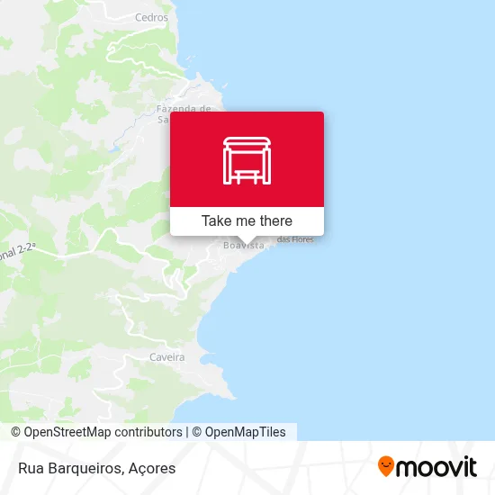 Rua Barqueiros map