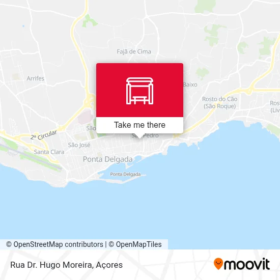 Rua Dr. Hugo Moreira map