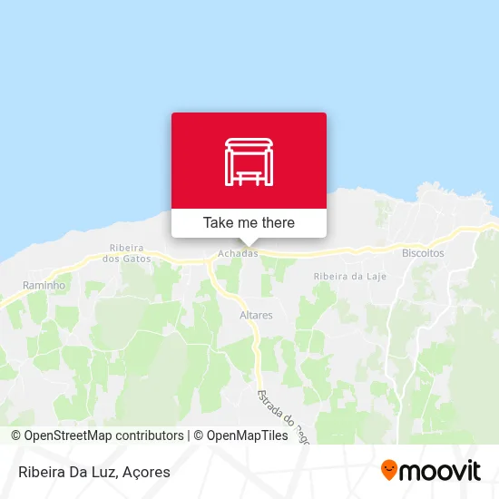 Ribeira Da Luz map