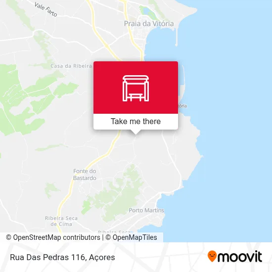 Rua Das Pedras 116 map