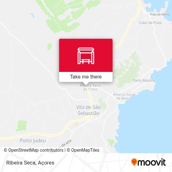 Ribeira Seca map