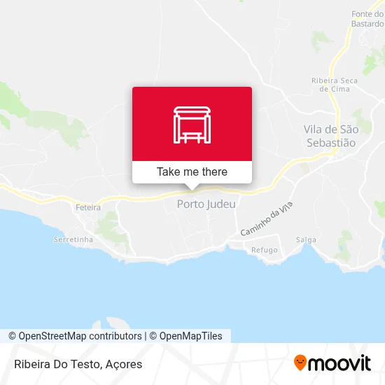 Ribeira Do Testo map
