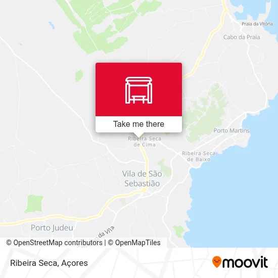 Ribeira Seca map