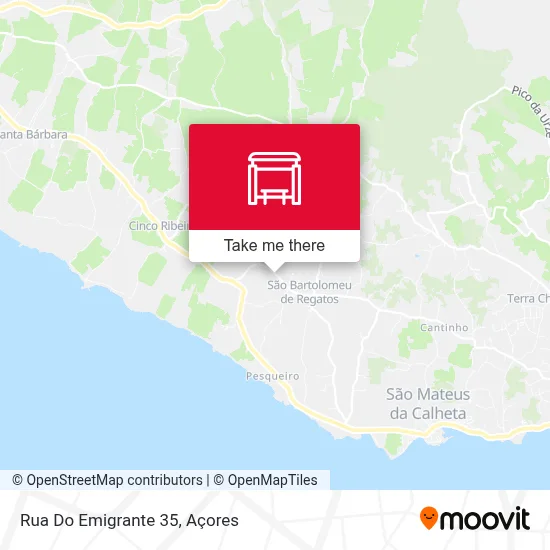 Rua Do Emigrante 35 map