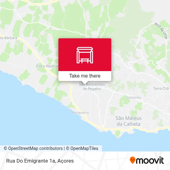 Rua Do Emigrante 1a map