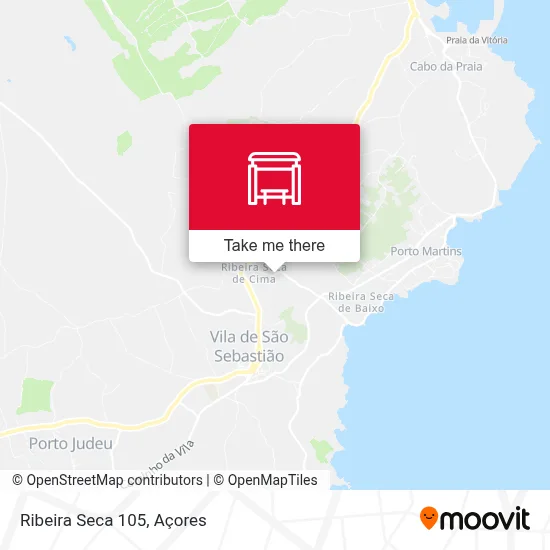 Ribeira Seca 105 map