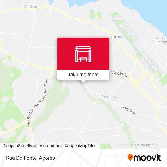 Rua Da Fonte map