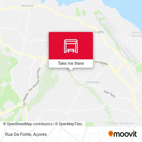 Rua Da Fonte map