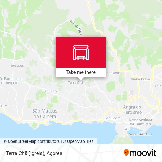 Terra Chã (Igreja) map