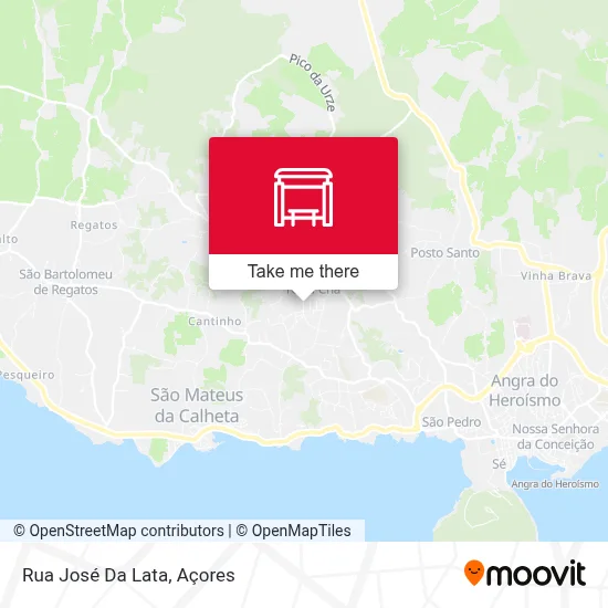 Rua José Da Lata map