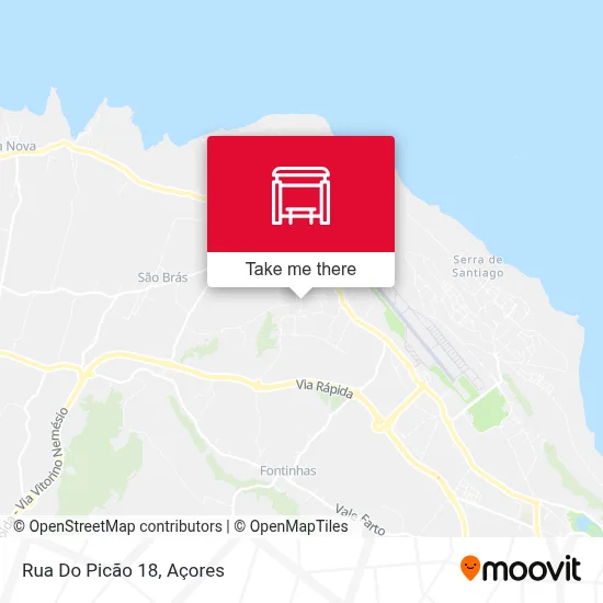 Rua Do Picão 18 map