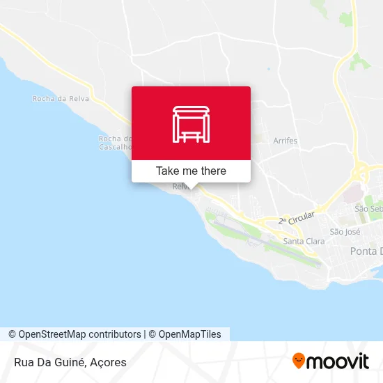 Rua Da Guiné map