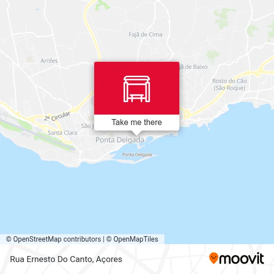 Rua Ernesto Do Canto map