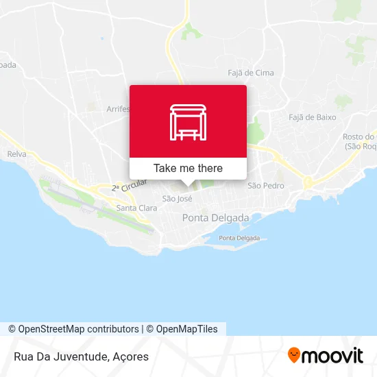 Rua Da Juventude map