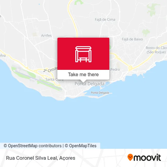 Rua Coronel Silva Leal map