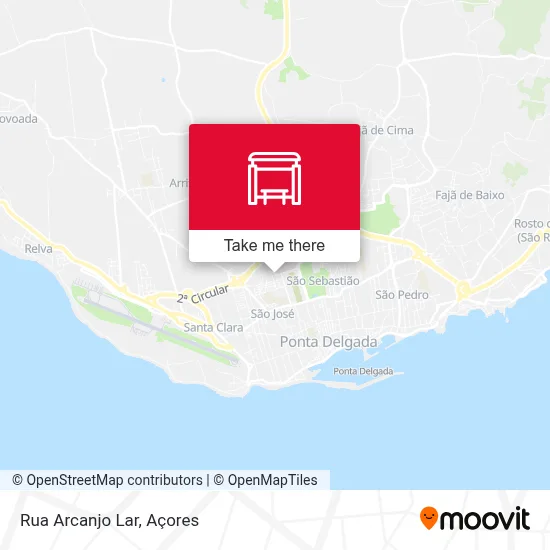 Rua Arcanjo Lar map