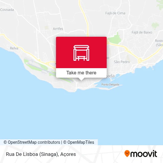 Rua De Lisboa (Sinaga) map