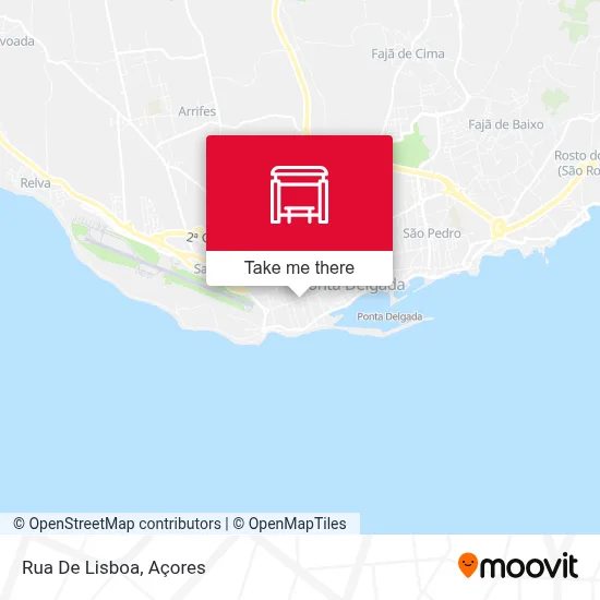 Rua De Lisboa map